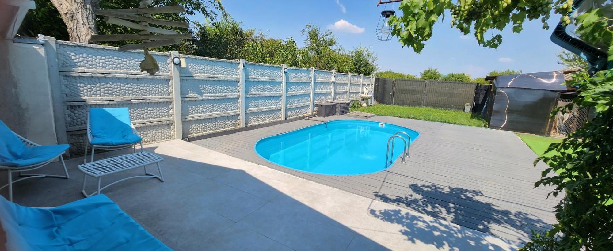 Morii Lake Pool Villa Bukarest Exterior foto
